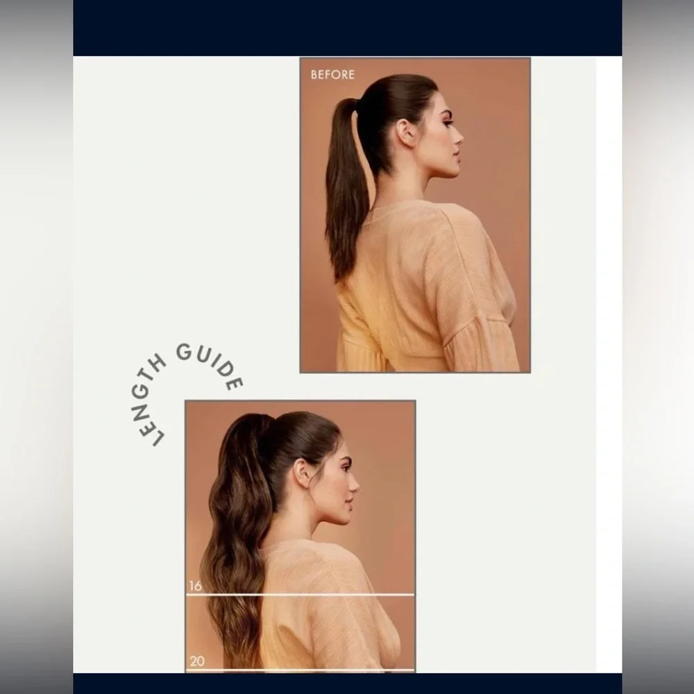 Luxy Hair natural brown
